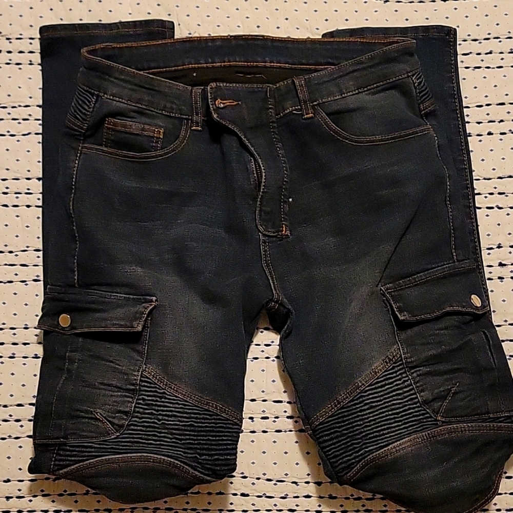 Volero men's riding moto jeans size L